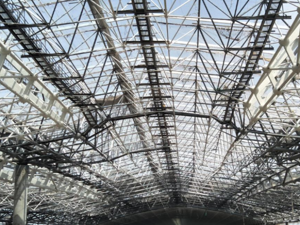 平凉收费站网架