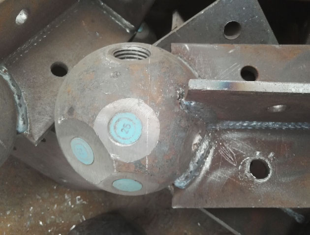 平凉螺栓球球塞，网架配件