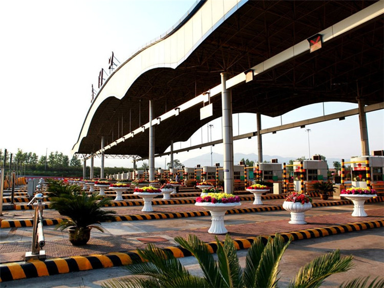 平凉收费站网架